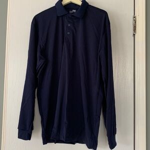 Unisport long sleeve polo NWOT